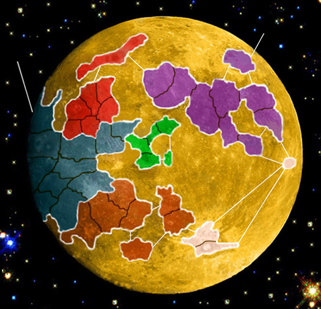 the map